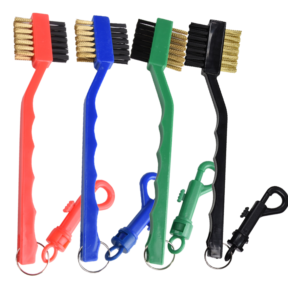Golf Equipment Gifts - Golf Cleaning Brush Double-Sided Design Portable