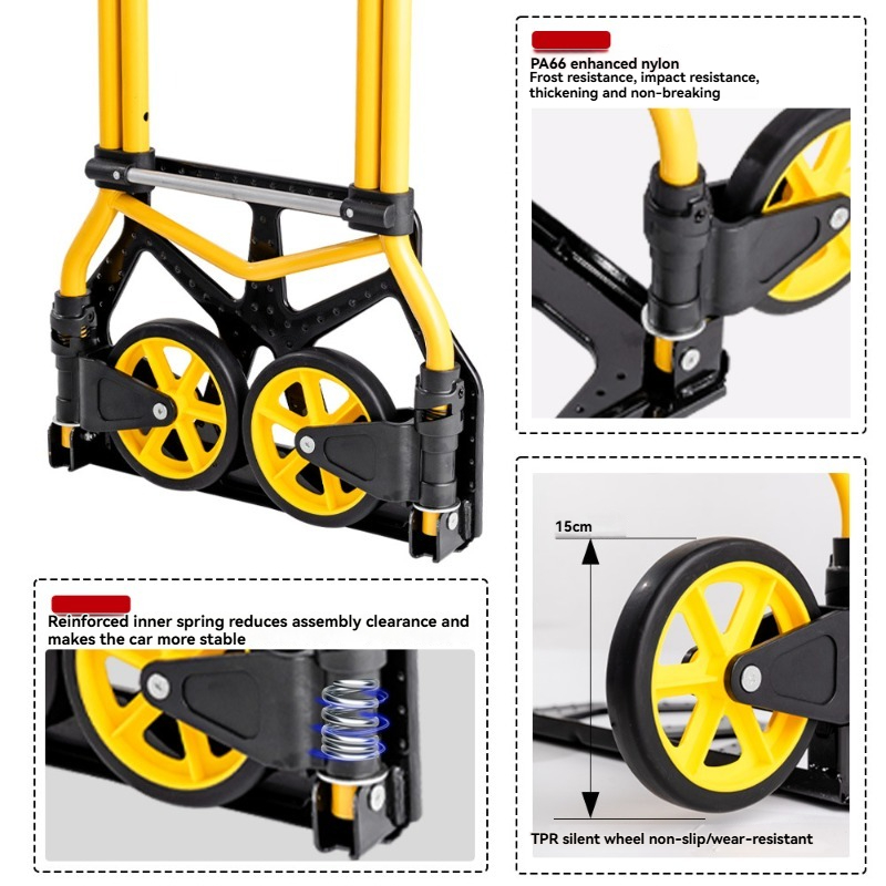Folding Hand Truck Portable,Li - Pull Cart Fold review and price