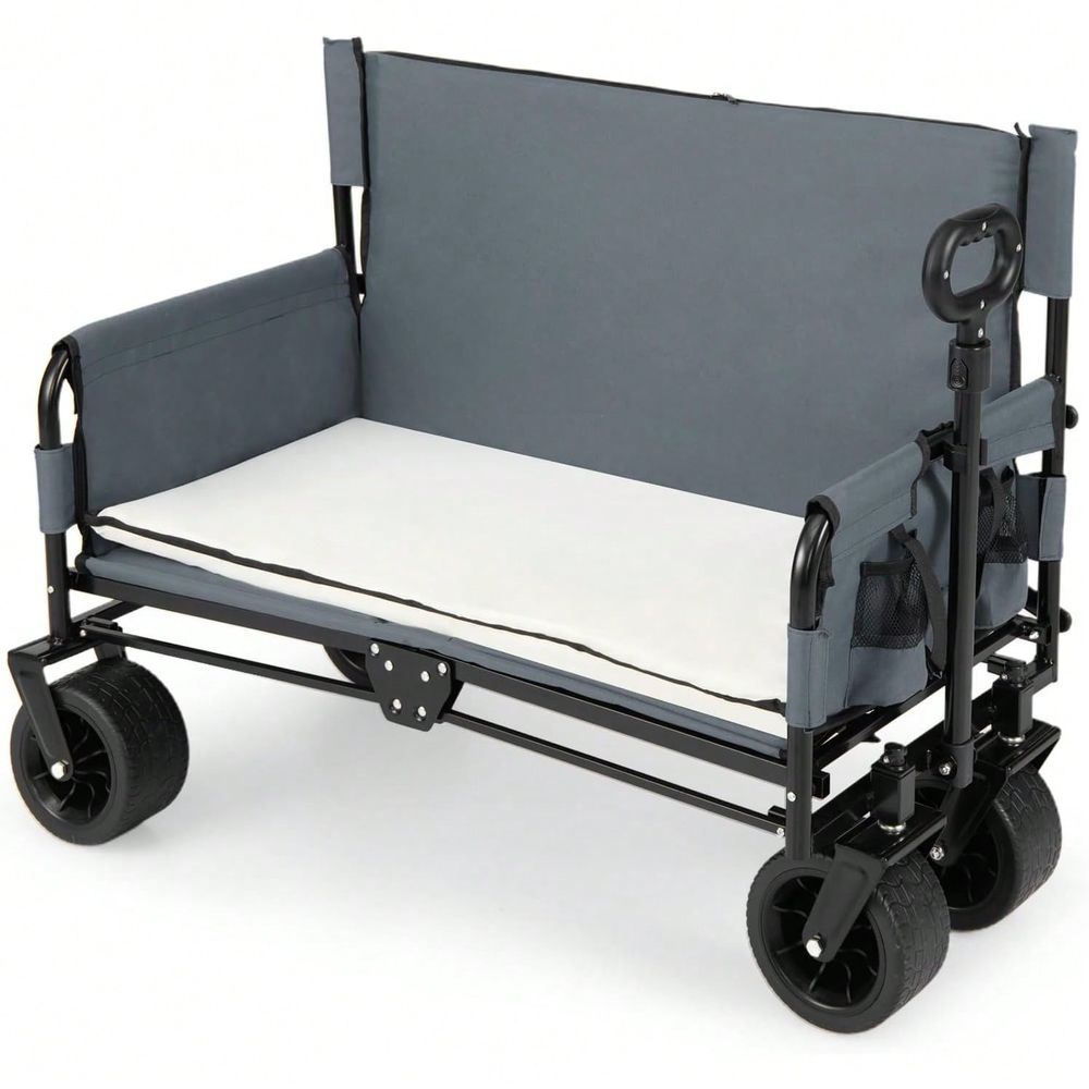 Wagon Bench Seat Combo, Collap - Pull Cart Fold review and price