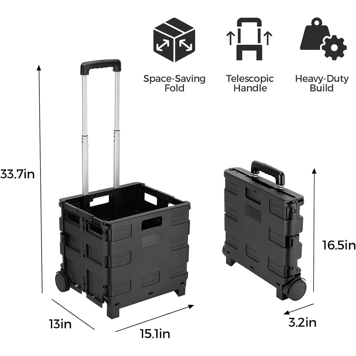 Multi-Purpose Folding Cart on  - Pull Cart Fold review and price