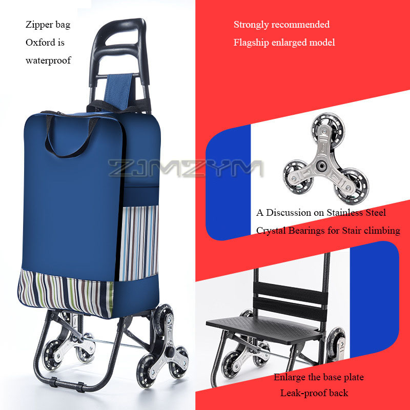 35L Large Capacity Hand-Pulled - Pull Cart Fold review and price